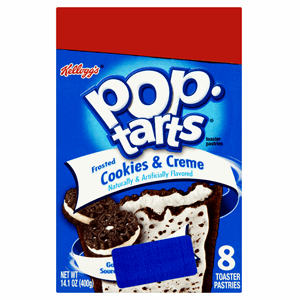 Pop Tarts Frosted Cookies & Crème Toaster Pastries 400g Image