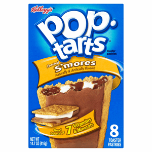 Kellogg's Pop Tarts Frosted S'mores 8 Toaster Pastries 416g Image
