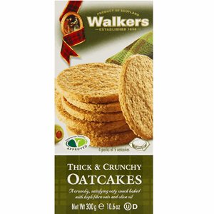 Walkers Oatcakes Thick & Crunchy 300g Image