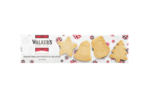 Walkers Festive Shapes Shortbread 175g Image