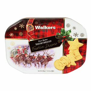Walkers Festive Shapes Large Tin 350g Image