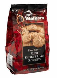 Walkers Mini Bag Shortbread Rounds 125g Image