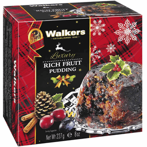 Walkers Luxury Rich Fruit Pudding 227g Image