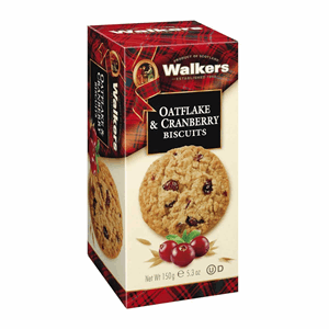 Walkers Biscuits Oatflake & Cranberry 150g Image