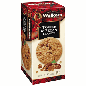 Walkers Biscuits Toffee & Pecan 150g Image