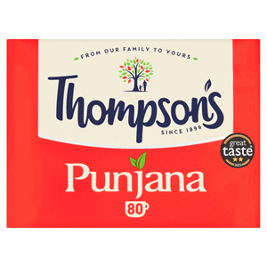 Thompsons Punjana Teabags 80s Image