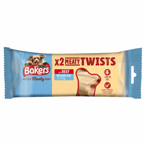 BAKERS Medium Dog Treat Meaty Twists 180g Image