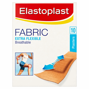 Elastoplast Fabric Extra Flexible Breathable 10 Plasters Image