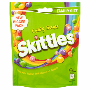 Skittles Crazy Sours 196g Image