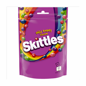 Skittles Vegan Chewy Wild Berry Sweets Pouch 136g Image