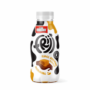 Muller Frijj Fudge Brownie Milkshak 330ml Image