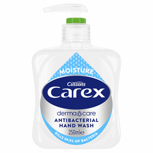 Carex Antibacterial Hand Wash Moisture Liquid Soap 250ml Image