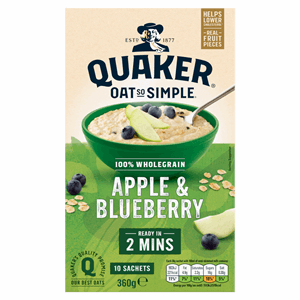 Oats So Simple Apple & Blueberry 360g Image