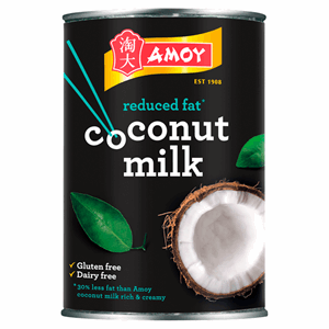 Amoy Reduced Fat Coconut Milk 400g Image