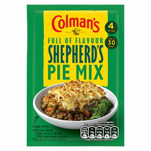 Colman's Shepherd's Pie Recipe Mix 50g Image