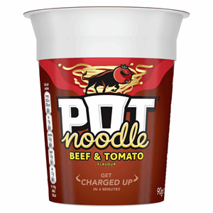 Pot Noodle Beef & Tomato Standard 90g Image