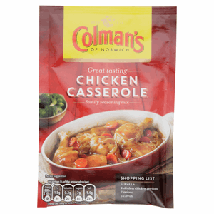 Colman's Chicken Casserole Recipe Mix 40g Image