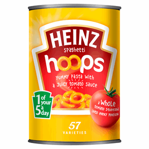 Heinz Spaghetti Hoops 400g Image