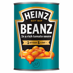 Heinz Beanz Baked Beans in a Deliciously Rich Tomato Sauce 415g Image