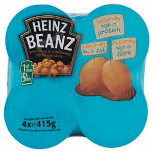 Heinz Beanz 4 x 415g Image