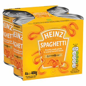 Heinz Spaghetti 4x400g Image