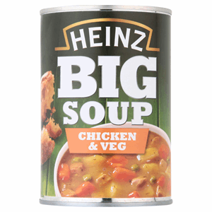 Heinz Big Soup Chicken & Veg 400g Image