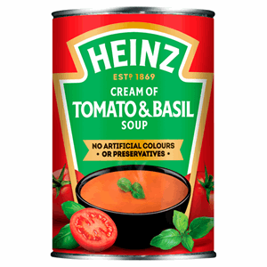 Heinz Cream of Tomato & Basil Soup 400g Image