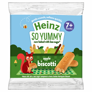 Heinz Apple Biscotti 7m+ 60g Image