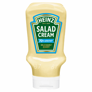 Heinz Salad Cream 70% Less Fat 435g Image
