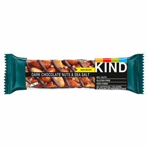 Kind Dark Chocolate Nuts & Sea Salt Snack Bar 40g Image