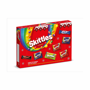 Skittles and Friends Sweets Medium Christmas Selection Box 150.5g Image