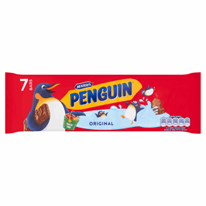McVitie's Penguin Original Biscuit Bar Multipack 7 x 24.6g, Image