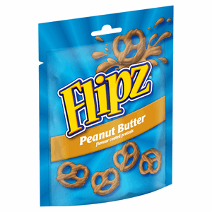 Flipz Peanut Butter Pretzels 90g Image