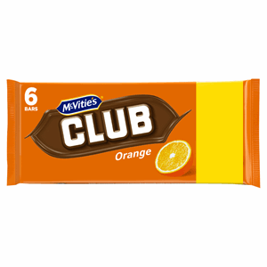 McVitie's Club Orange 6 x 22g Image