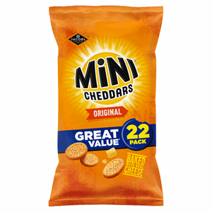 Jacobs Mini Cheddars 22x23g Image