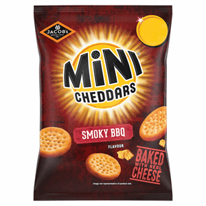 Jacobs Mini Cheddars Barbecue 90g Image