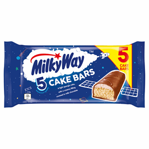 Milkyway Cake Bars 5pk Image