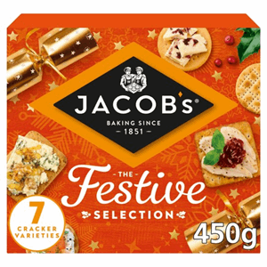 Jacobs Christmas Biscuits For Cheese 450g Image