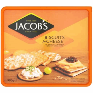 Jacobs Biscuits For Cheese 900g Image