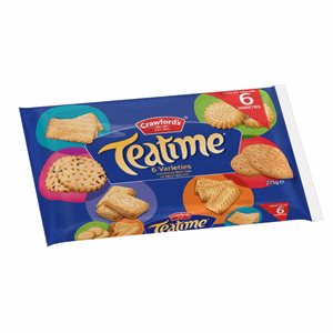 Crawford's Teatime 6 Varieties Biscuit Assortment 275g Image