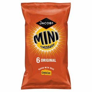 Jacob's Mini Cheddars 6 Original 150g Image