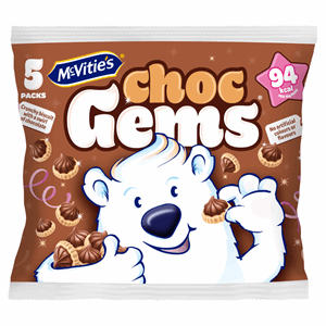 Mcvities Choc Iced Gems 5x19g Image