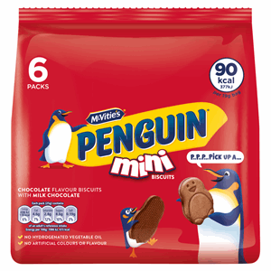 Mcvities Penguin Mini Biscuits 6x19g Image