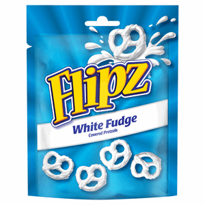 Flipz White Fudge Pretzels 90g Image