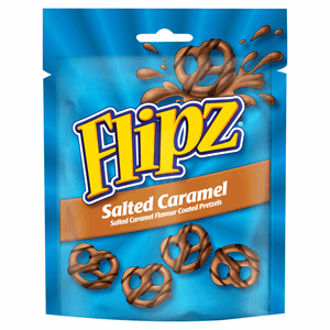 Flipz Salted Caramel Pretzels 90g Image