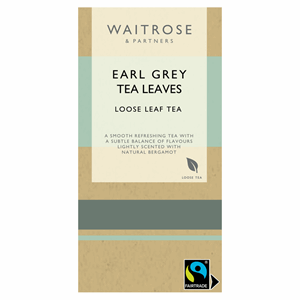 Waitrose Fairtrade Earl Grey Loose Leaf Tea 125g Image