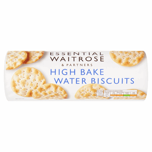 Essential Waitrose High Bake Water Biscuits 200g Image