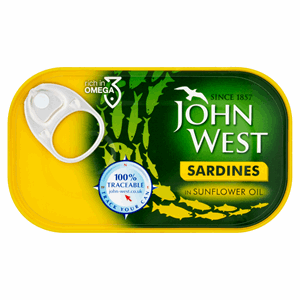 John West Sardines in Sunflower Oil 120g Image