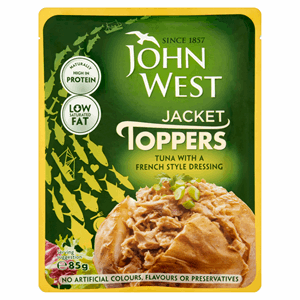 John West Jacket Toppers Tuna with a French Style Dressing 85g Image