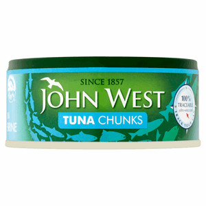 John West Tuna Chunks in Brine 145g Image